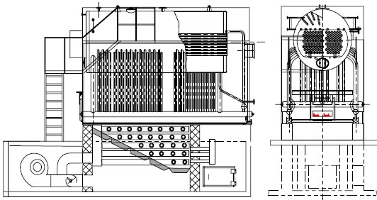Specially designed for sawdust suspension firing