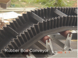 rubber box conveyor
